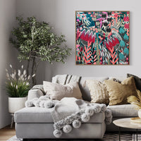 ‘Afternoon Garden’ (101x101)