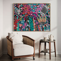 'Bubble Blooms’ (122cm x 92cm) SOLD