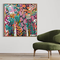 'Peachy Paradise’ (101.6cm x 101.6cm) - SOLD