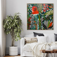 'Botanical Rhapsody' (101cm x 101cm) - SOLD