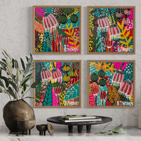 'Bright Futures III' (33cm x 33cm) - SOLD