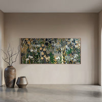'Green Living' Original Painting — 90 x 212cm