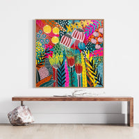 'The Bright Side’ (101.6cm x 101.6cm) - SOLD