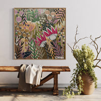 'The Ginger Tree’ (101.6cm x 101.6cm) - SOLD