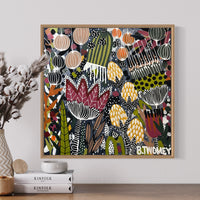 'Green Ridge II' (61cm x 61cm) - SOLD