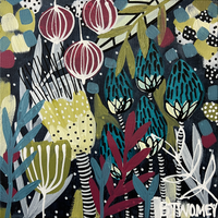 'Fountain Hollow II' (33cm x 33cm) - SOLD