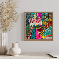'Bright Futures IV' (33cm x 33cm) - SOLD