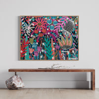 'Bubble Blooms’ (122cm x 92cm) SOLD
