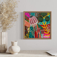 'Bright Futures II' (33cm x 33cm) - SOLD