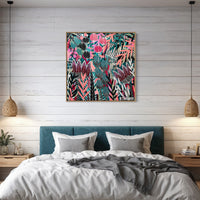 ‘Whispering Petals’ (101cm x 101cm) - SOLD