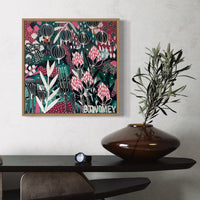 'By The Banks' (45cm x 45cm)