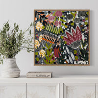 'Green Ridge I' (61cm x 61cm) - SOLD