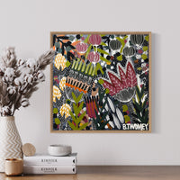 'Green Ridge I' (61cm x 61cm) - SOLD