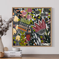 'Green Ridge I' (61cm x 61cm) - SOLD