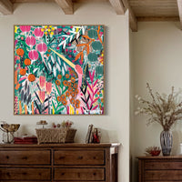 ‘Wild Beauty' (101cm x 101cm)