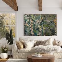 'Verdant Vision’ (183cm x 122cm) - SOLD