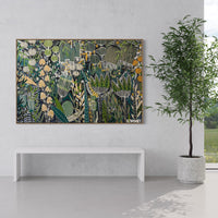 'Verdant Vision’ (183cm x 122cm) - SOLD