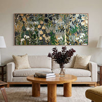 'Green Living' Original Painting — 90 x 212cm