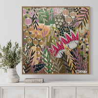'The Ginger Tree’ (101.6cm x 101.6cm) - SOLD