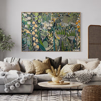 'Verdant Vision’ (183cm x 122cm) - SOLD
