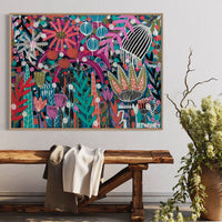 'Bubble Blooms’ (122cm x 92cm) SOLD
