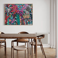 'Bubble Blooms’ (122cm x 92cm) SOLD