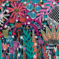 'Bubble Blooms’ (122cm x 92cm) SOLD