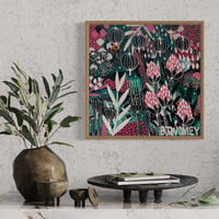 'By The Banks' (45cm x 45cm)