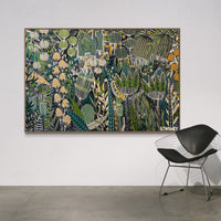 'Verdant Vision’ (183cm x 122cm) - SOLD