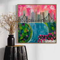 'Story Bridge VII' (76cm x 76cm)