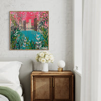 'Story Bridge in Bloom' (76cm x 76cm) - SOLD