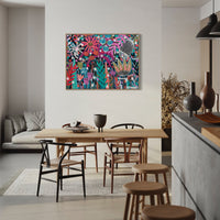 'Bubble Blooms’ (122cm x 92cm) SOLD