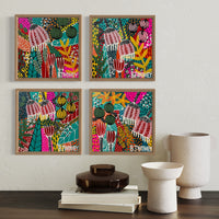 'Bright Futures IV' (33cm x 33cm) - SOLD