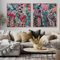 ‘Whispering Petals’ (101cm x 101cm) - SOLD