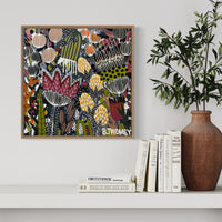 'Green Ridge II' (61cm x 61cm) - SOLD