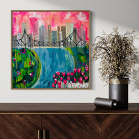 'Story Bridge VII' (76cm x 76cm)