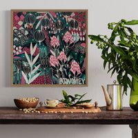 'By The Banks' (45cm x 45cm)