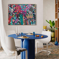 'Bubble Blooms’ (122cm x 92cm) SOLD