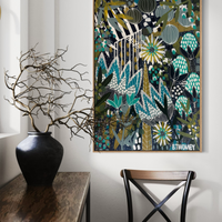 'Afternoon On The Deck' Original Painting (61x92)