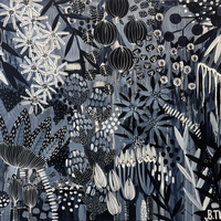 ‘Indigo Canopy’ (122x92)
