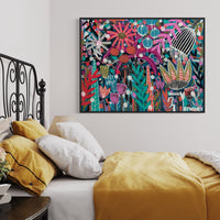 'Bubble Blooms’ (122cm x 92cm) SOLD