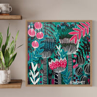 'Misty Meadow' (47.4cm x 47.4cm) - SOLD