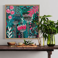 'Misty Meadow' (47.4cm x 47.4cm) - SOLD