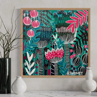 'Misty Meadow' (47.4cm x 47.4cm) - SOLD