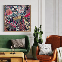 'Lilac Light' (76cm x 76cm) - SOLD