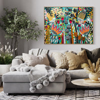 'Liquorice Fields’ (122cm x 92cm) - SOLD