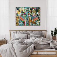 'Liquorice Fields’ (122cm x 92cm) - SOLD