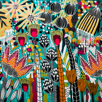 'Liquorice Fields’ (122cm x 92cm) - SOLD
