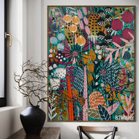 'Ruby Tuesday’ (92cm x 122cm) - SOLD