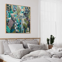 'Cooking up a Storm’ (101.6cm x 101.6cm) - SOLD